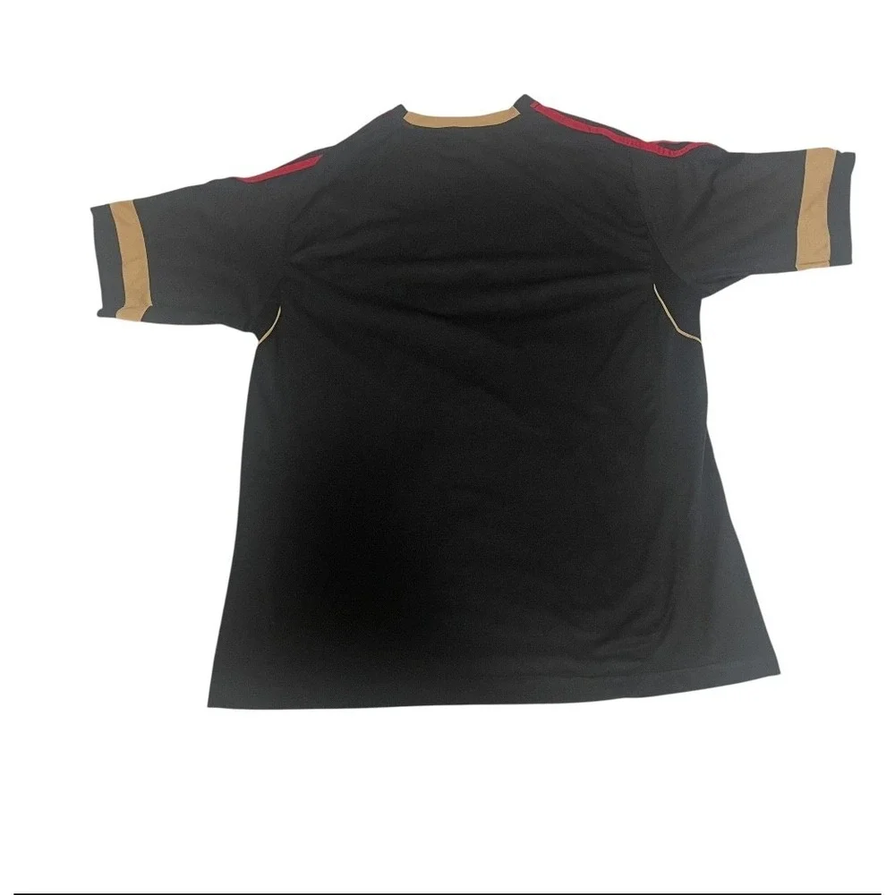 Mexico Soccer Jersey‎ GOOL Futbol Tee Black Gold Red Crest Mens